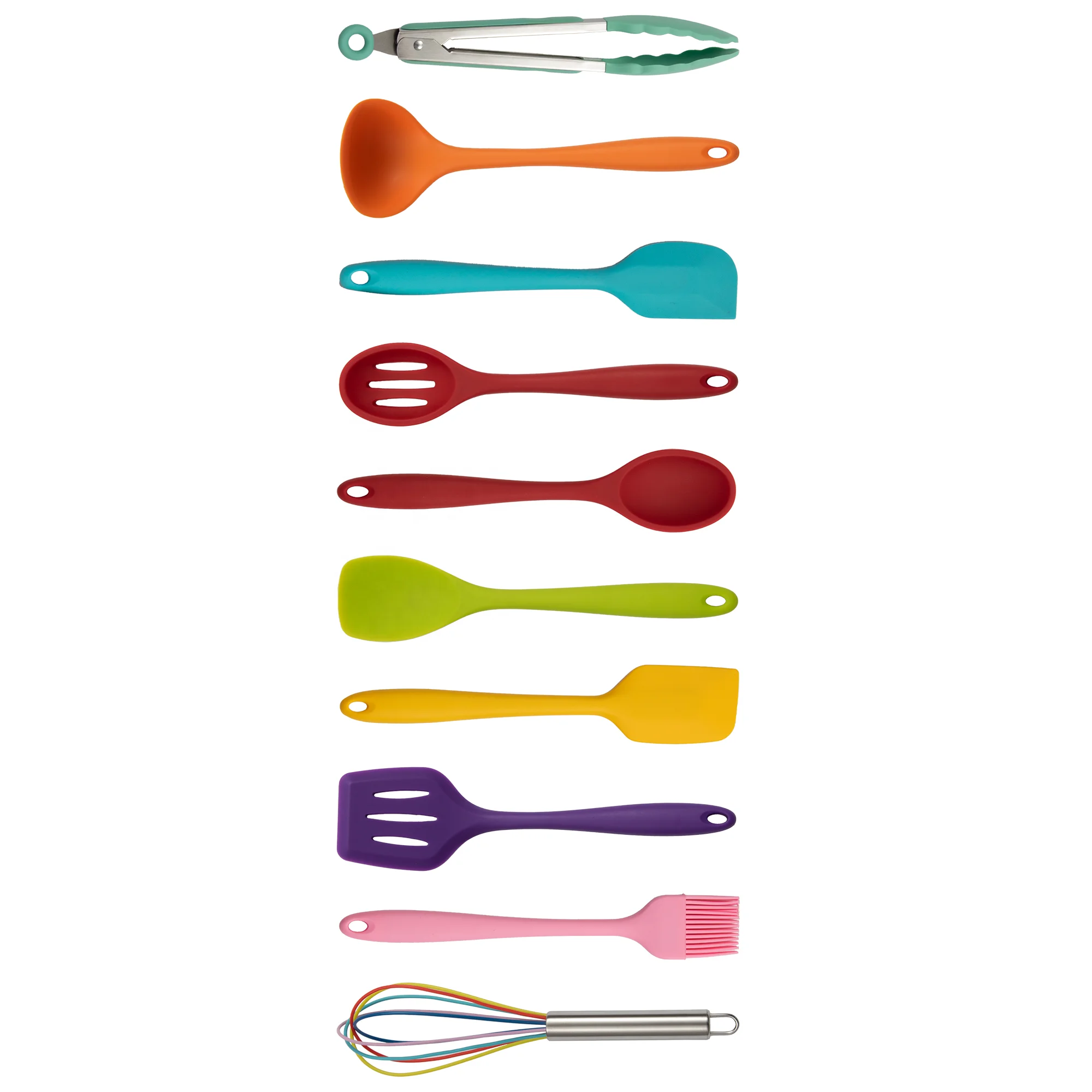 High performance Silicone Kitchen Utensil Set  Easy Clean Kitchen Accessories Set