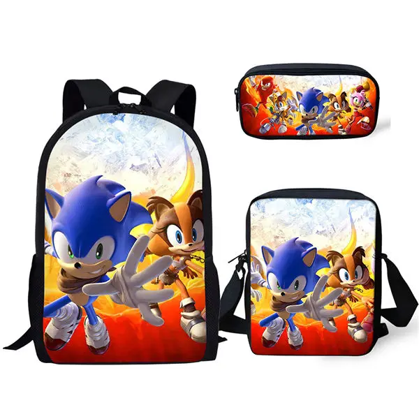 Anime The Hedgehog Pattern 3d Printing Student Backpack Boys School Bags  Whole Sale Back Bags For School Bags Custom - Buy Back Bags For  School,School Bags Custom,School Bags Whole Sale Product on