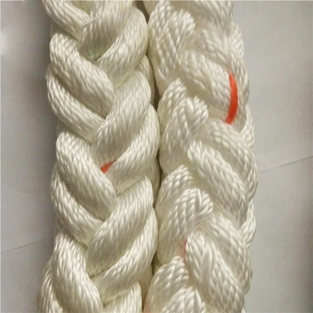 Durable Soft 8 Strands Polyester Mooring Ropes 8 Strands 36mm-96mm 220 Coil 7