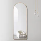 Mirror Dressing Floor Mirrors Antique Gold Brass Arched Vintage Dressing Mirror Black Extra Large Arch Floor Mirror
