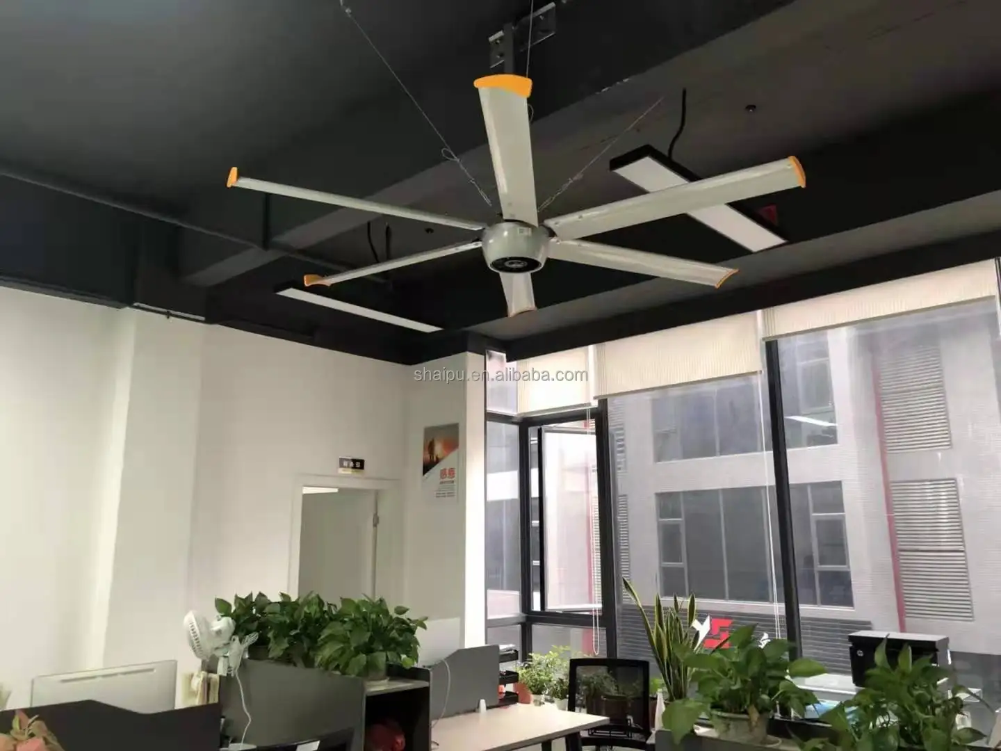 Industrial Size Hvls Fan, 20ft, PMSM - detail 2