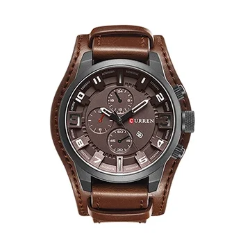 Curren 8225 Brand Luxury Relojes Men Business Date Watches Quartz Waterproof Sports Male Fashion Military Vintage Leather Watch