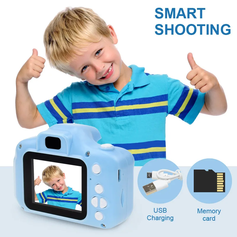 Instant Print Camera for Kids Christmas Birthday Gift Girls Boys HD Digital Video Portable Toy Age 3 4 5 6 7 8 9 10 with SD Card