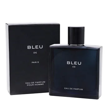 Men's Fragrance 100ml 3.4oz blue Long lasting smell perfume cologne nice perfume Body spray Original Parfum Paris Famous Brand T