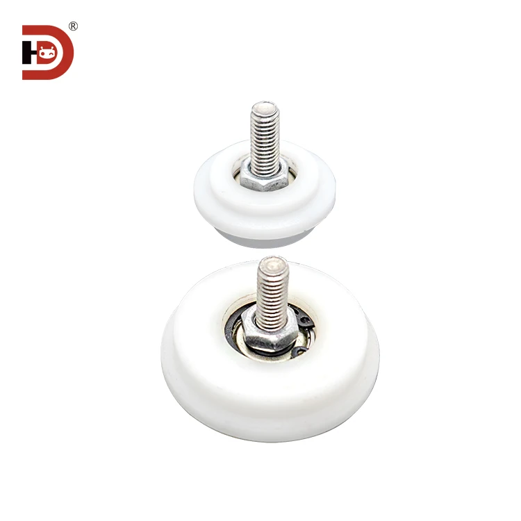 Plug in Line Guide Wheel Idler Conveyor Adjustment Seat Tension Wheel Conveyor Belt Rubber Wheel Connection Platform factory