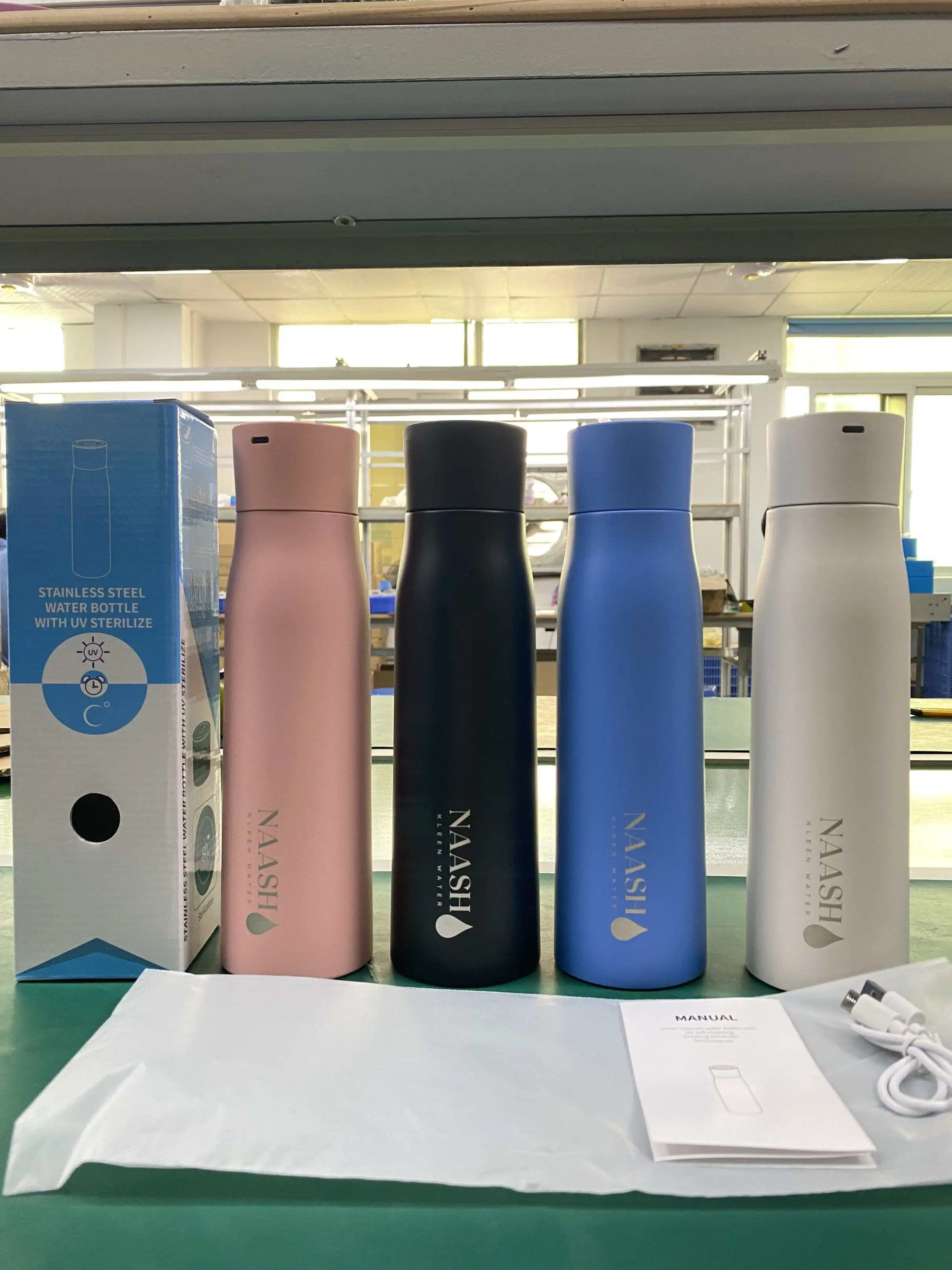 Manufacturer Top Seller 2024 Self Cleaning Insulated Bottle With Uv