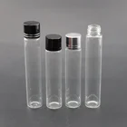 Glass Vial Cap Glassglassglassglass 8ml 10ml Tall Glass Tubes Slim Tubular Glass Vial Ampoule Bottles With Screw Cap