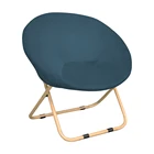 Chair Spandex Cover Household Stretch Soft Saucer Chair Seat Slipcover Spandex Moon Chair Cover
