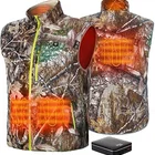 Vest Heating Jacket Temperature Controller Long Coat Heating Vest Jacket Washable Smart Heating Clothing