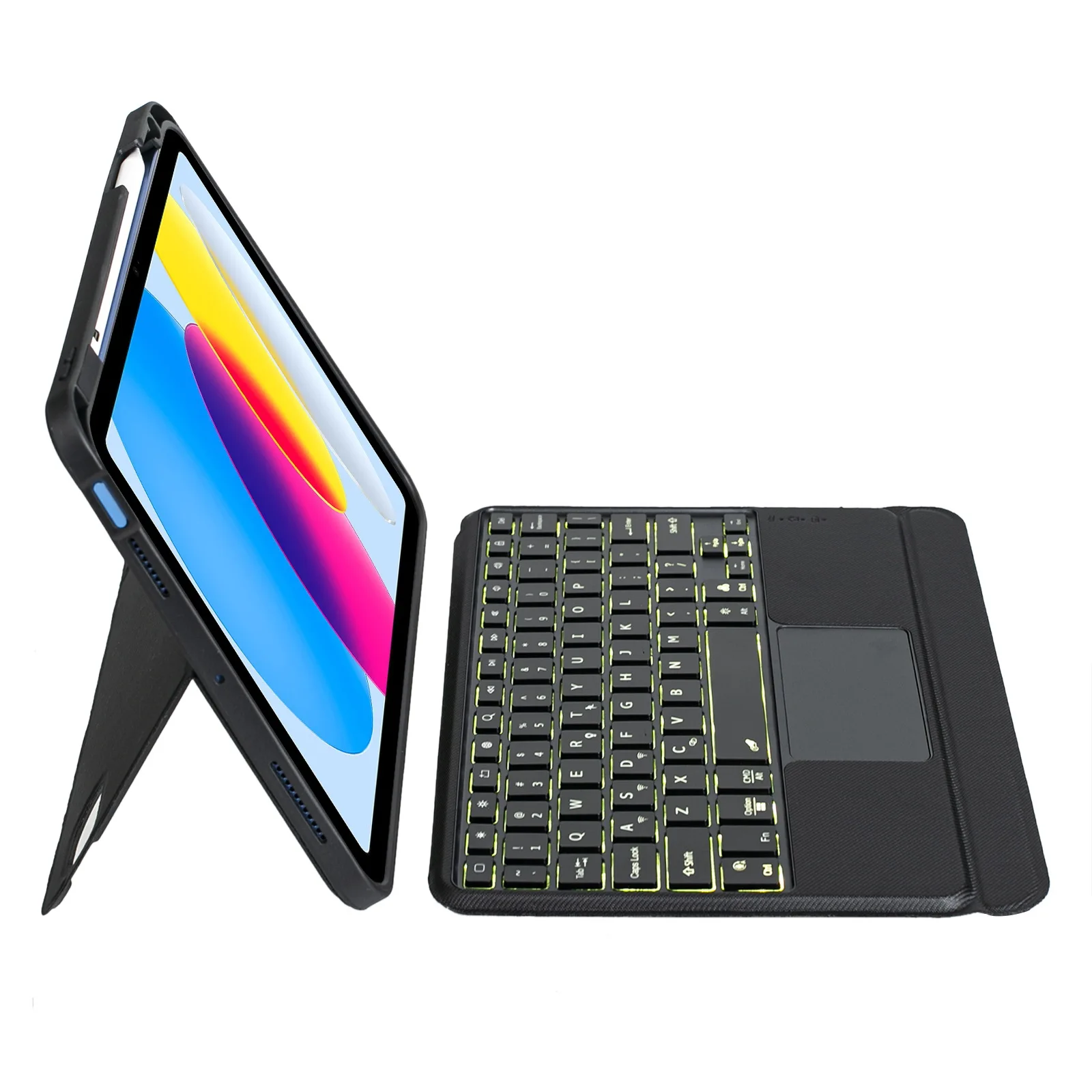 product magic keyboard case for samsung s10plus 11inch hinge style magnetic wireless for bluetooth keyboard laudtec-10