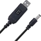 Charger Usb High Quality 1M Wifi Router Voltage Set Up Charger 5.5x2.1 Mm DC 5V To 12V USB Cable