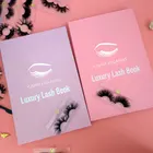 Box Pairs Own Brand Mink Eyelashes Lashbook Packaging Private Label Mink Eyelashes With Shape Box 16 Pairs Lashes Book