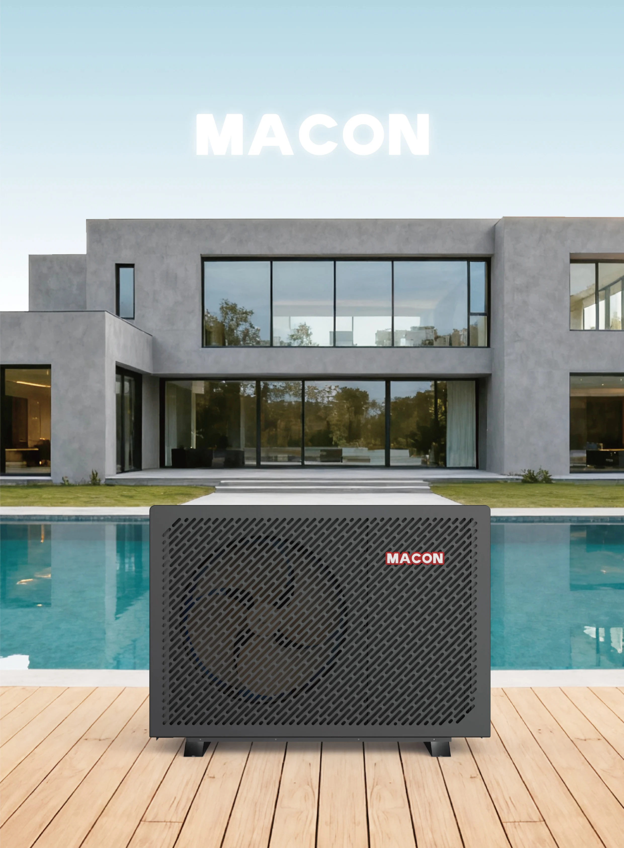 Swimming Pool Heat Pump, R32, 50kw, Inverter, Plastic - detail 42