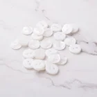 Button Polyester Button Custom 2 Hole Round Shape Colorful Fancy Shirt Polyester Button For Clothes