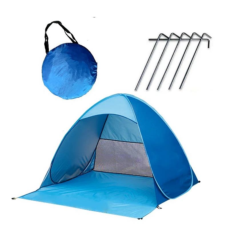 Ladder Afgeschaft Monument Easy Outdoor Foldable Lightweight Spf 50+ Beach Tent Sun Shelter Folding  Instant Pop Up Beach Shelter Tent - Buy Carpa Para Pick Up,Cubre-carpa-lluvia,Baby  Strand Zelt For Summer Activities Product on Alibaba.com