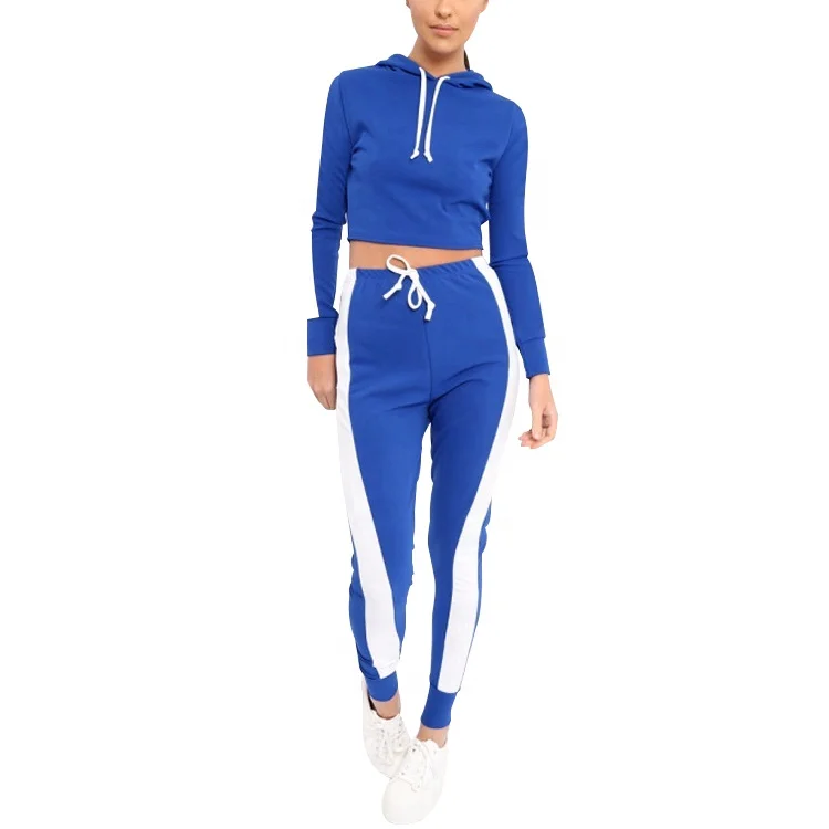 blue striped tracksuit