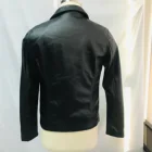 Women's Leather Jacket Women's Short Black Leather Jacket