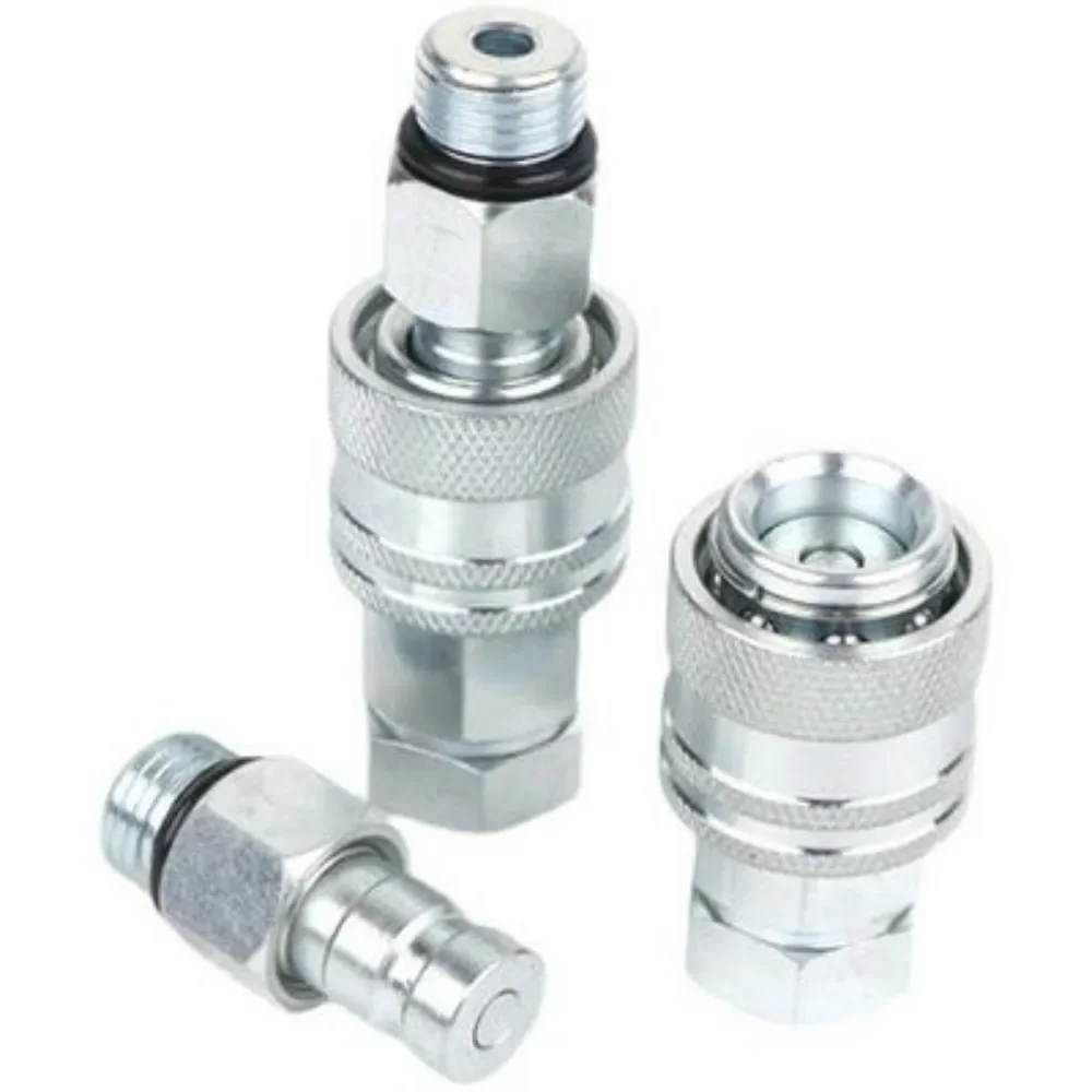 Quick Connector Pressure Gauge Pressure Test Hose Connector Hydraulic