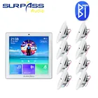 Audio BT Control Stereo Sound System Audio Wall Amplifier 4.5 Inch Speakers Cheap Set