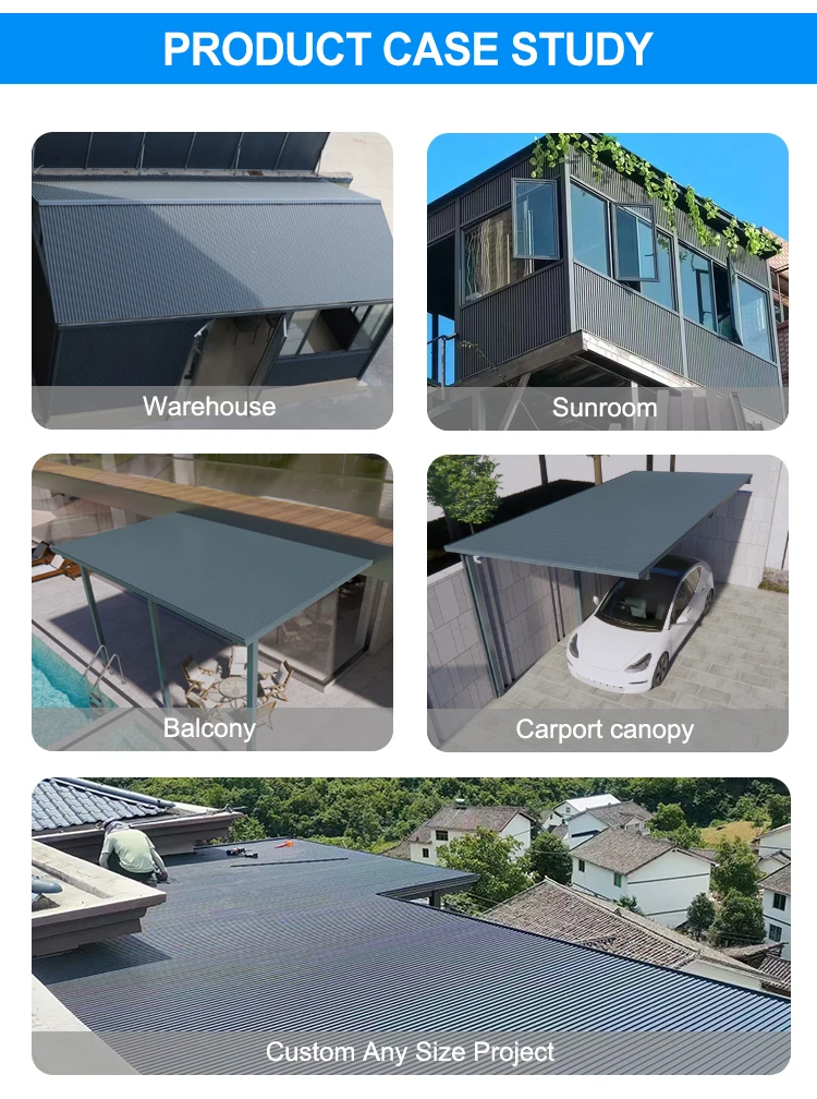 Roof Aluminum Sandwich Panel, 100% QC Testing - detail 18