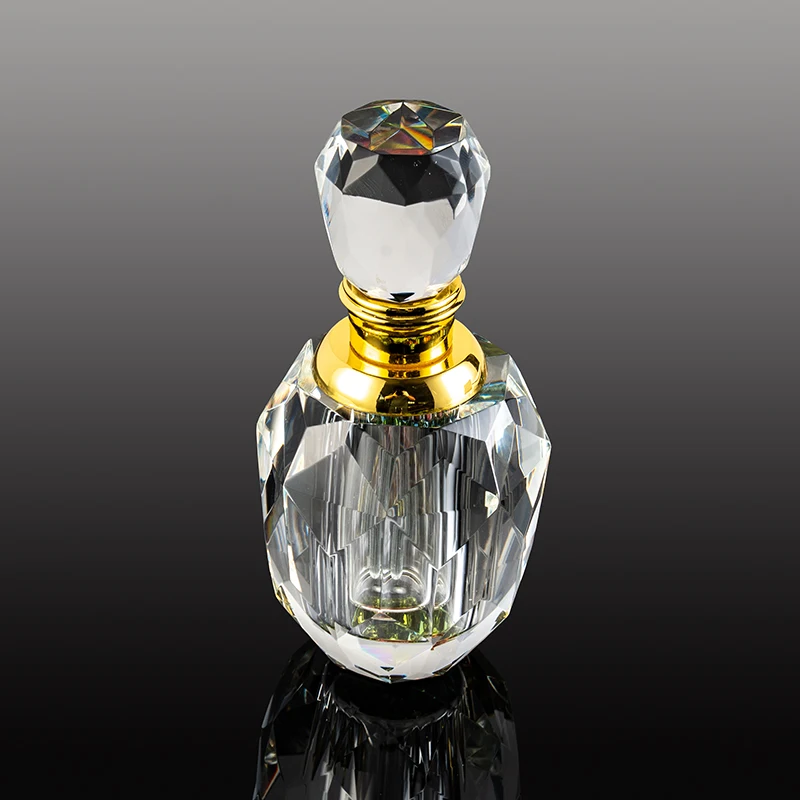 product wholesale hot sale dignified fashion glass empty bottle 12ml crystal perfume bottle-5