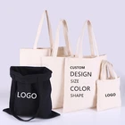 Bag Shopping Shop Bag High Quality Promotional Canvas Cotton Bag Customized Logo Shopping Bag
