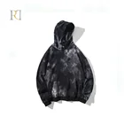 Shirts Shirt Hoodie Custom Oversize Black And Bleach Streetwear T Shirts Tie Dye Hoodie