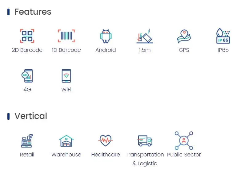 The Mindeo MT90 5 inch full-touch wireless Android NFC 13.56MHz handheld computer mobile terminal
