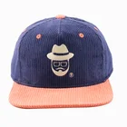Cap High Quality Vintage Cap Corduroy Snapback Cap Hats 5 Panel Corduroy