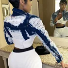 Denim Jacket Jackets Denim Cropped Denim Jacket Women Ripped Mini Denim Jacket Jean Jackets For Women