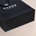 Paper Bag Grease Waterproof Resistant Craft Paper Shopping Bag With Custom Design
