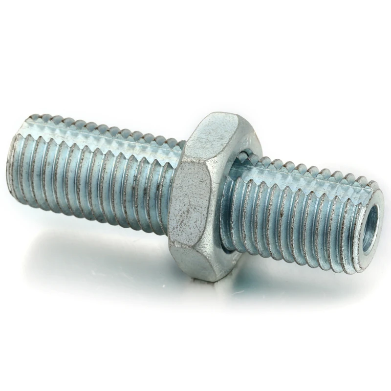 Special CNC Turning Double End Threaded Bolt With Spacer factory