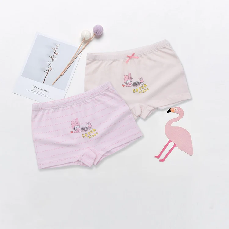 Bsx wholesale cute cartoon girls' underwear high quality cotton girls' underwear