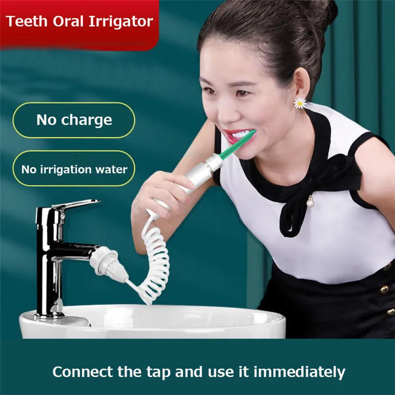 undefined teeth cleaner oral irrigator care floss faucet bestope