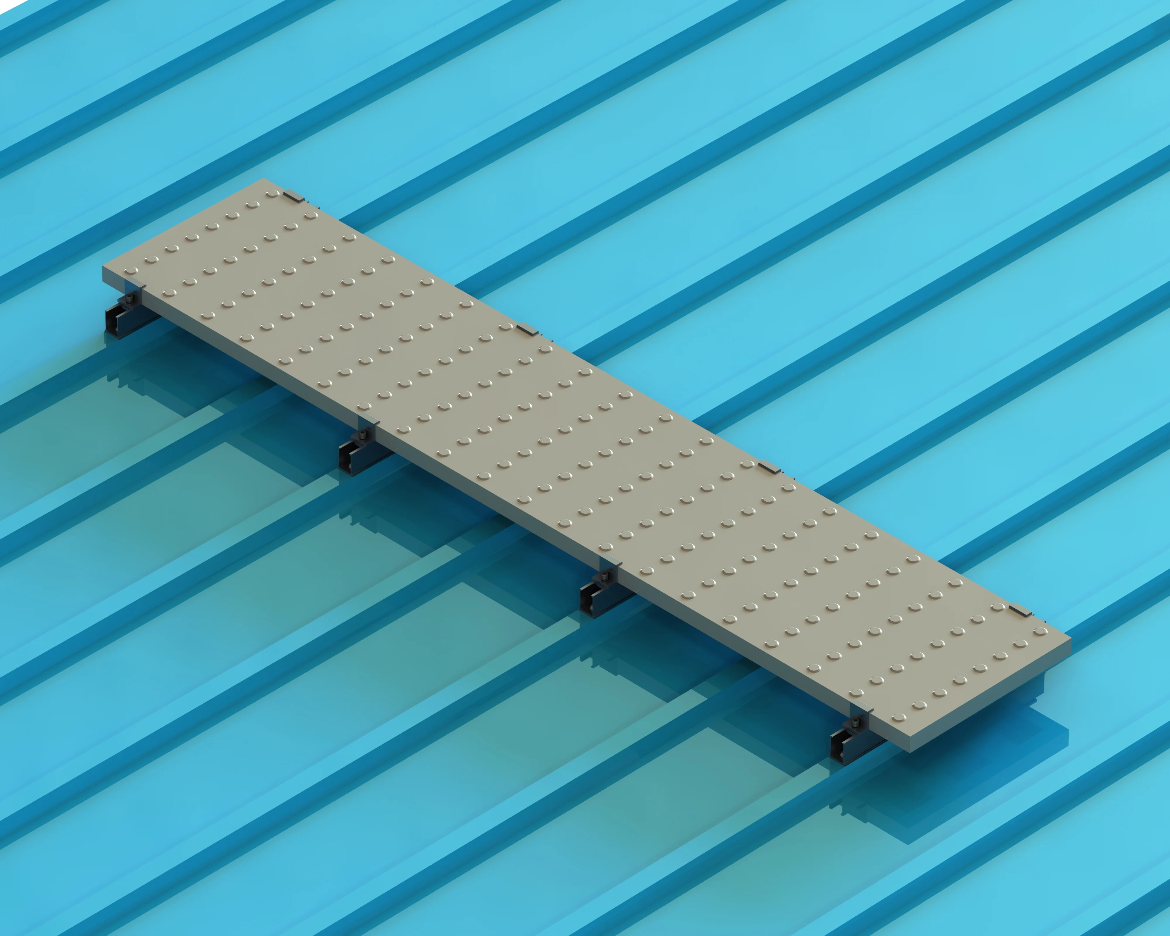 product crocodile mouth toothed skateboard solar fixing walkway slip resistant-16