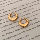 Earrings Earrings Trendy Novelty 2021 Thick Hoop Earrings 14k Gold Sparkly Earrings