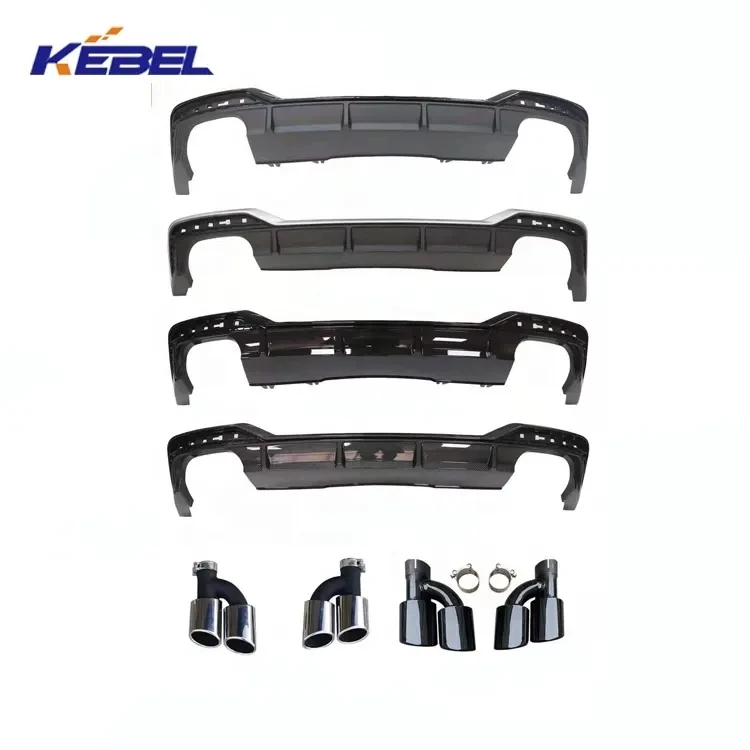 Reinforcement Car Body Parts High Quality Outer Front Bumper Customization Rear Bumper Kit with Grille for Audi A5 2021 supplier