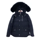 Knuckle Jacket High Quality Men's Winter Outdoor Fur Hooded Down Coat Moose Knuckle 3Q Jacket