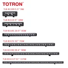Car Car Led Bar Light 4x4 Work Lights 20.5inch 45w No Screws Truck Offroad Led Atv Bar Light Offroad Car Led Light