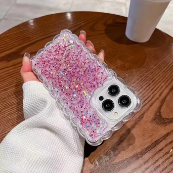 New Trending Luxury Phone Case for iPhone15 pro Designer Glitter Mobile Phone Cases for iPhone 12 13 14 15