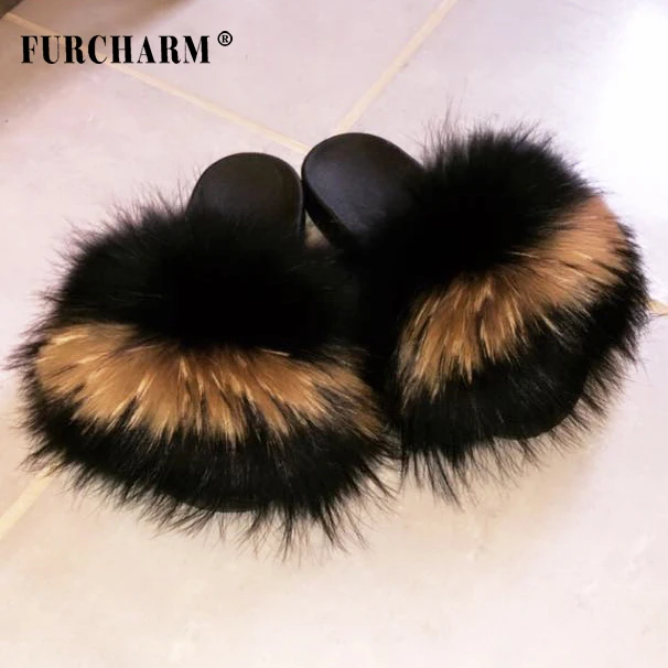 plush fur slides