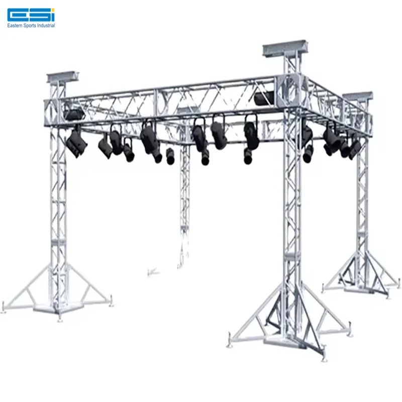 Ground Support Aluminum Truss Lifting Tower Stage Truss Display Lifting