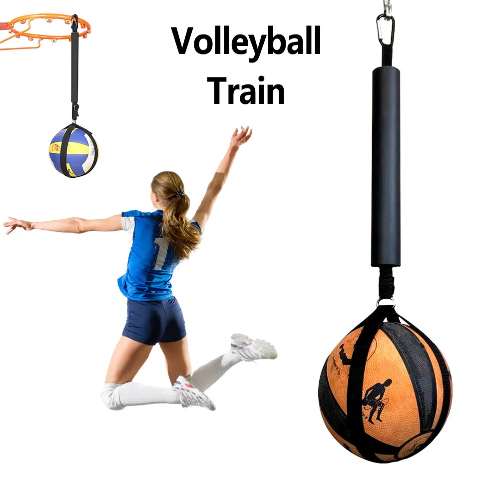 Ctzrzyt Volleyball Spike Trainer Volleyball Spike Training System Volleyball Equipment Training Improves Serving Jumping Action 