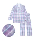 100% High Hope Hot Sale The Best Quality Cotton 100% Long Sleeve Pajamas For Women