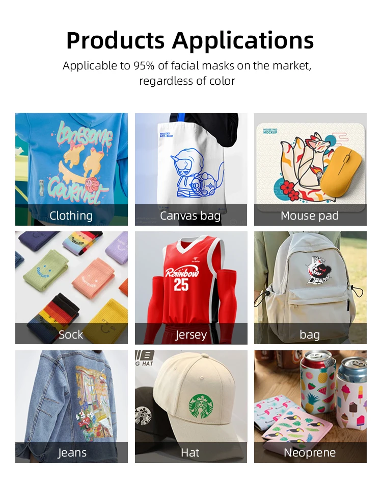 45cm Full-Automatic DTF Printer with EPSON i1600-A1 Print Head and CMYK+White Ink for High-Quality Tshirt Printing