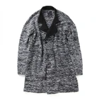 Cardigan Sweater Hot Selling Loose 12gg 100% Cotton Oversized Cardigan Sweater For Men