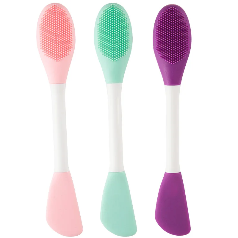 Silicone Face Mask Brush,facial Applicator,makeup Removel Scrubber,lips