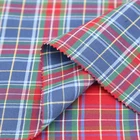Check High Quality Customized 100% Cotton Yarn Dyed Big Check Fabric For Shirts