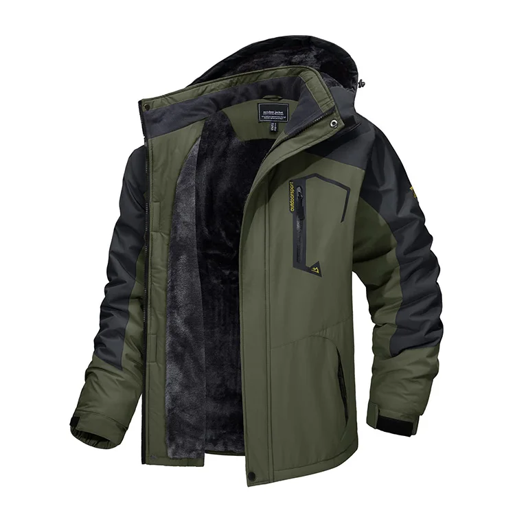 Custom Hot Winter Sports Jackets, Windbreaker Waterproof Fashion OEM Jackets & Coats For Men