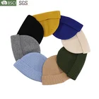 Custom Beanie Beanie Blank Beanie Fashion Unisex Short Blank Adult Custom Logo Winter Fisherman Beanie